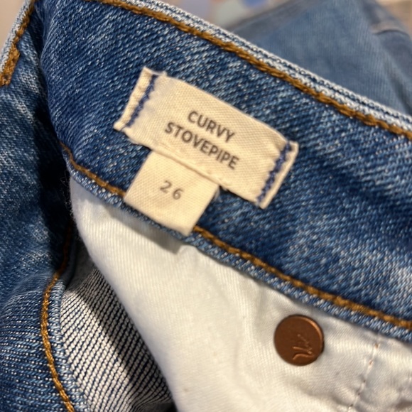 ❌SOLD❌Madewell Curvy Stovepipe Jeans in Ditmas Wash - 26 - Picture 9 of 10